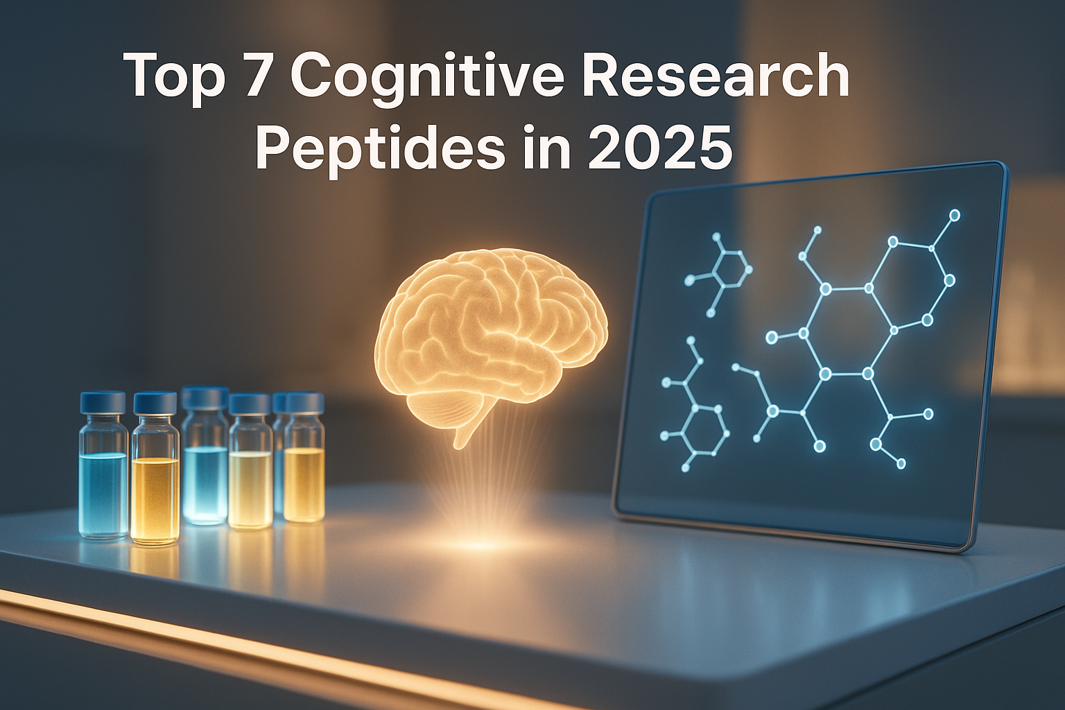 Top 7 Cognitive Research Peptides in 2025