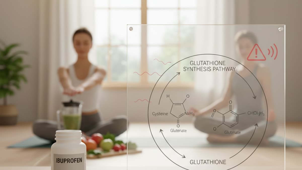Ibuprofen and Glutathione: What Our Research Reveals