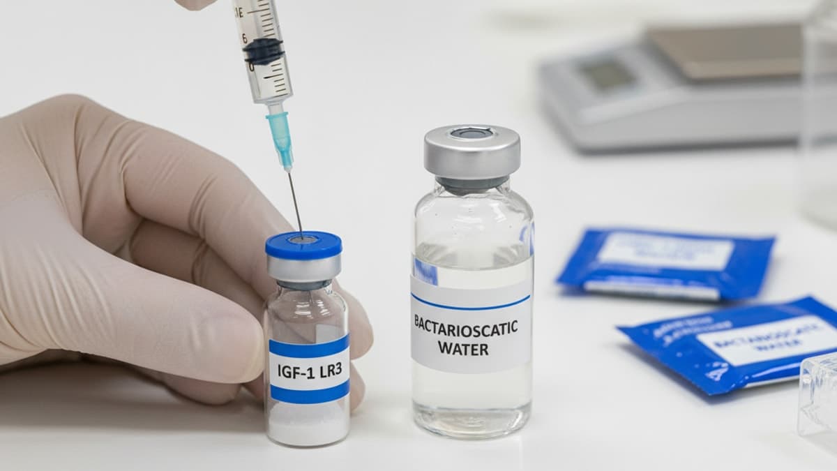 Mixing IGF-1 LR3 with Bacteriostatic Water: Our Method