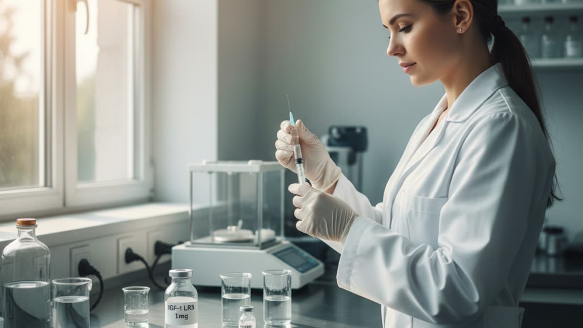 How to Mix IGF-1 LR3 1mg for Accurate Research Results