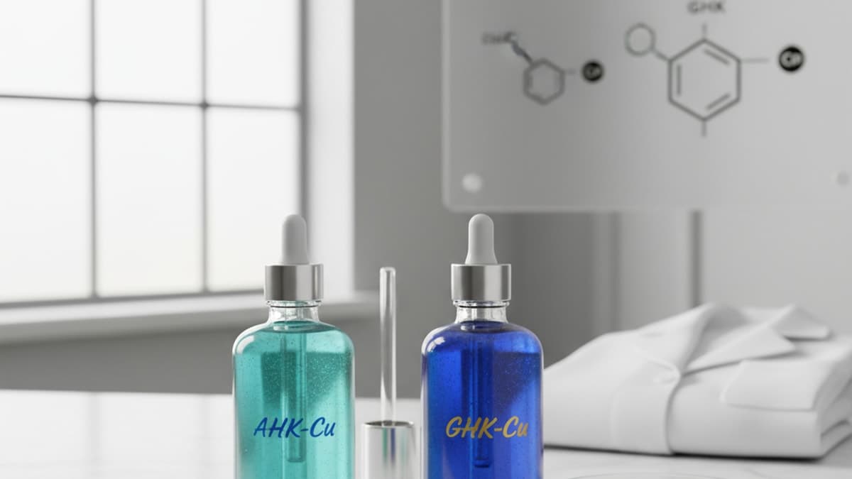 AHK-Cu vs GHK-Cu: The Copper Peptide Deep Dive for 2026