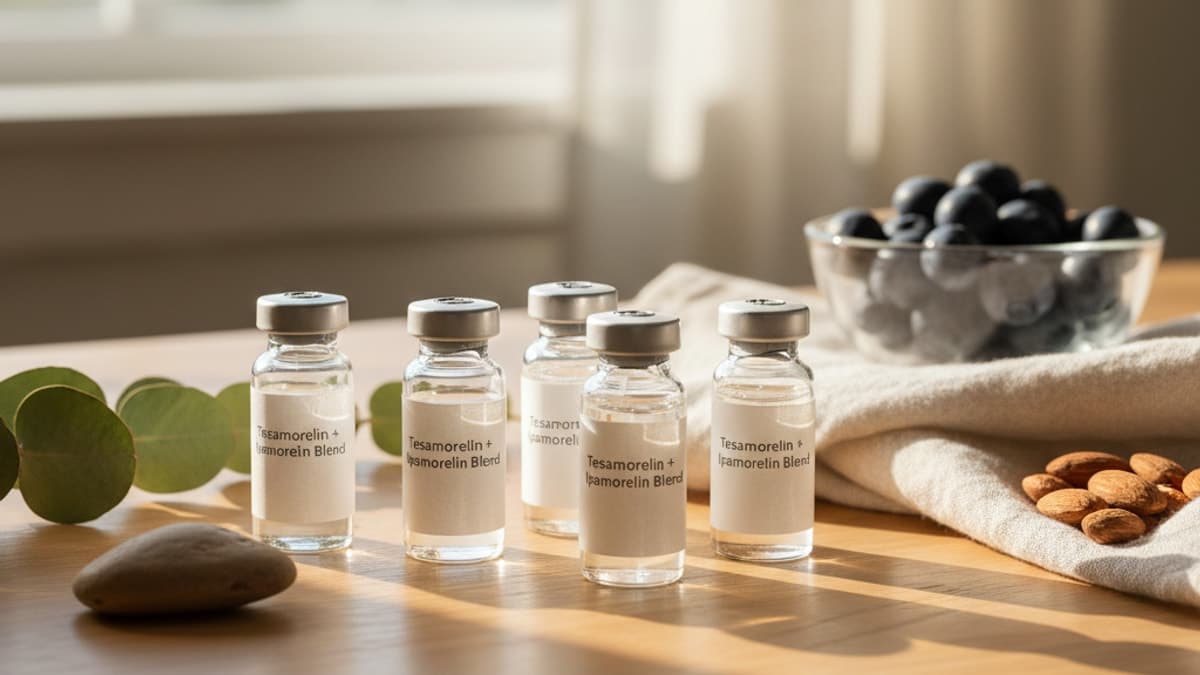 Best Tesamorelin + Ipamorelin Blend Supplier — Real Peptides