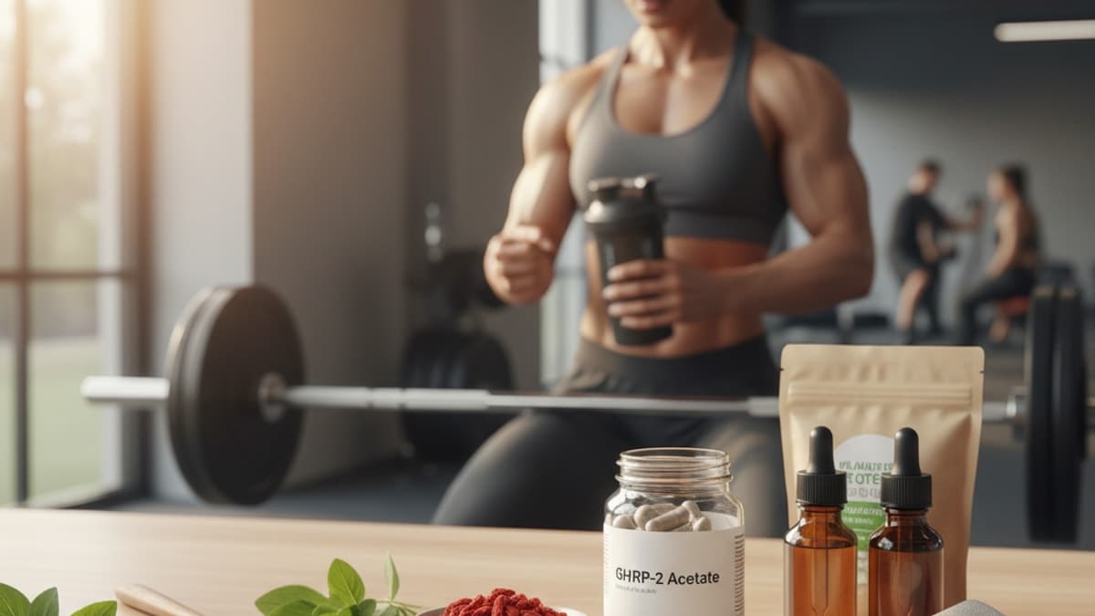 GHRP-2 Acetate for Muscle Growth — Mechanisms Explained