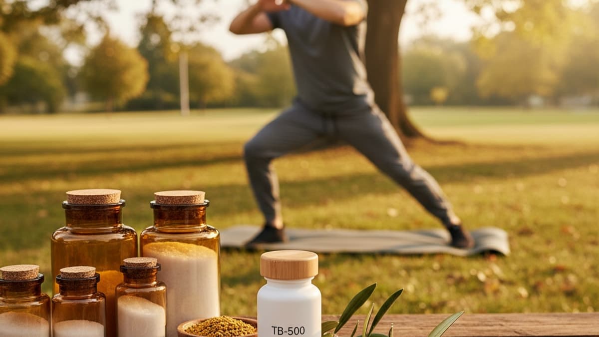 TB-500 for Men Over 40 — Recovery, Repair, and What Works