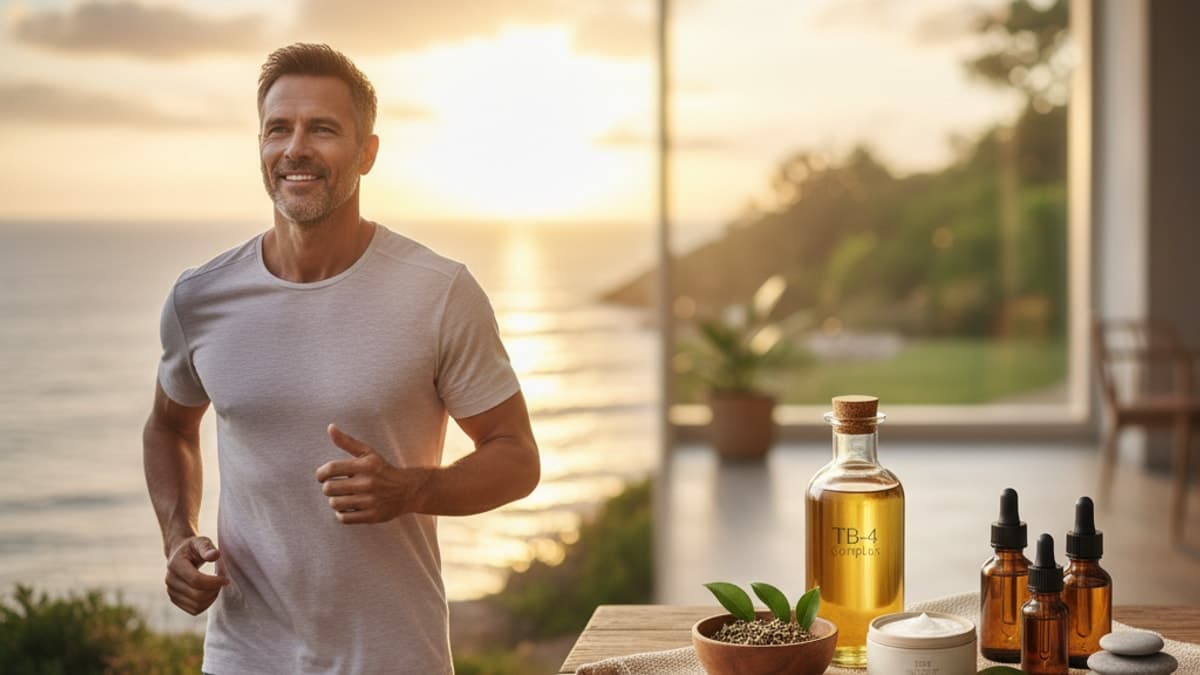 TB-4 for Men Over 40 — Recovery, Repair, and Vitality