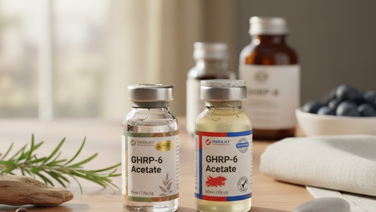 GHRP-6 Acetate Real vs Fake — Verification Guide