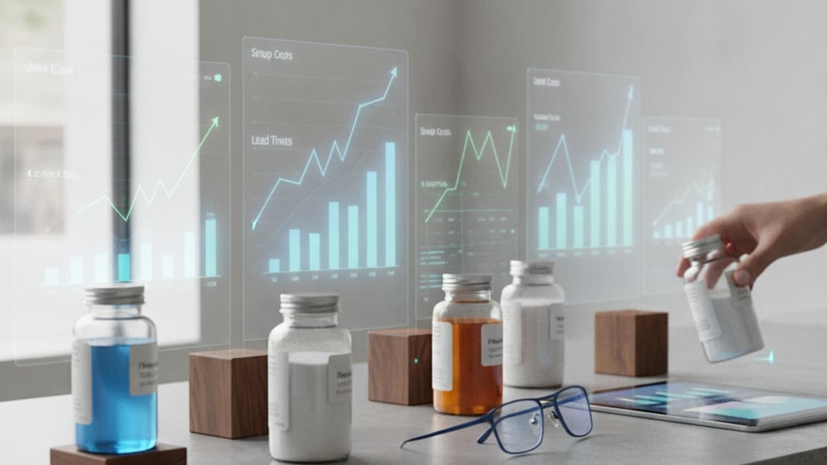 Private Label Peptide Costs: Setup, Lead Times & Units