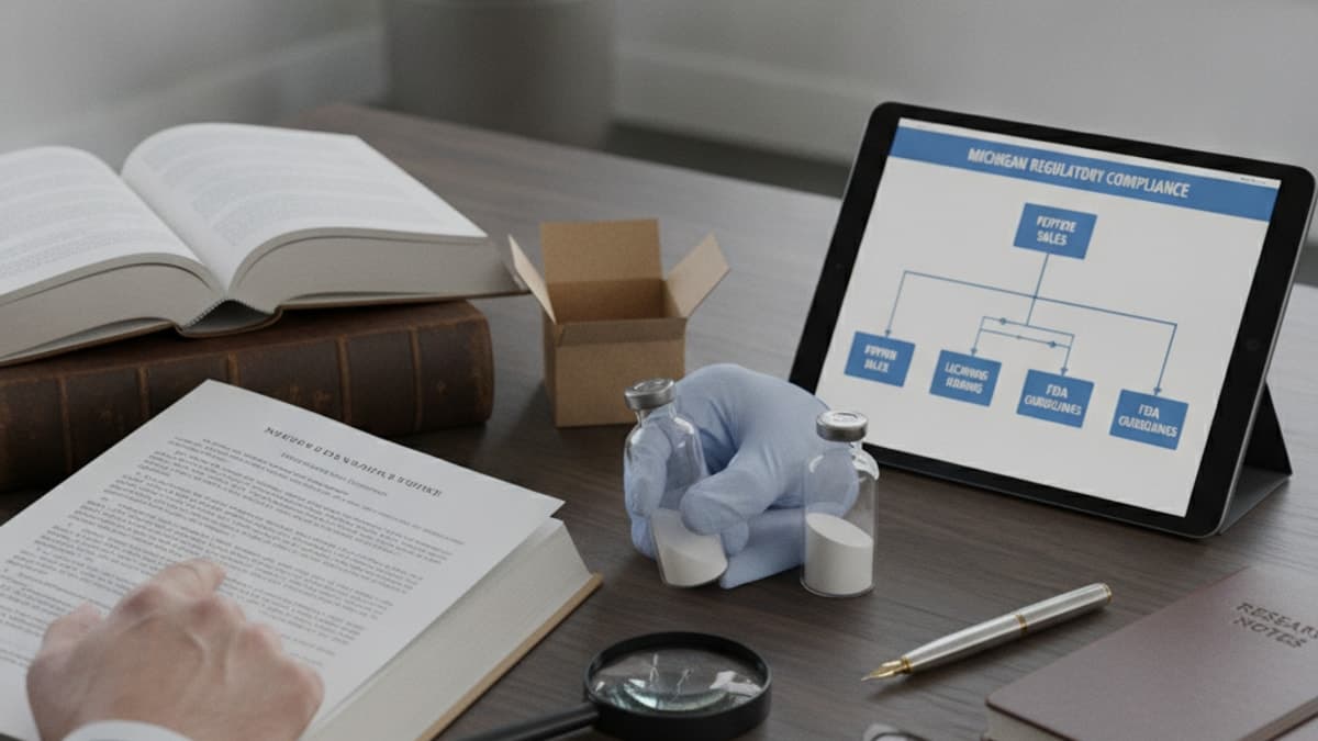 Do You Need a License to Sell Peptides in Michigan?