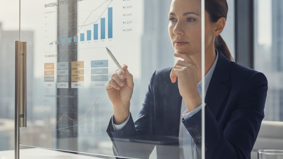 How Wholesale Peptide Pricing Tiers Actually Work
