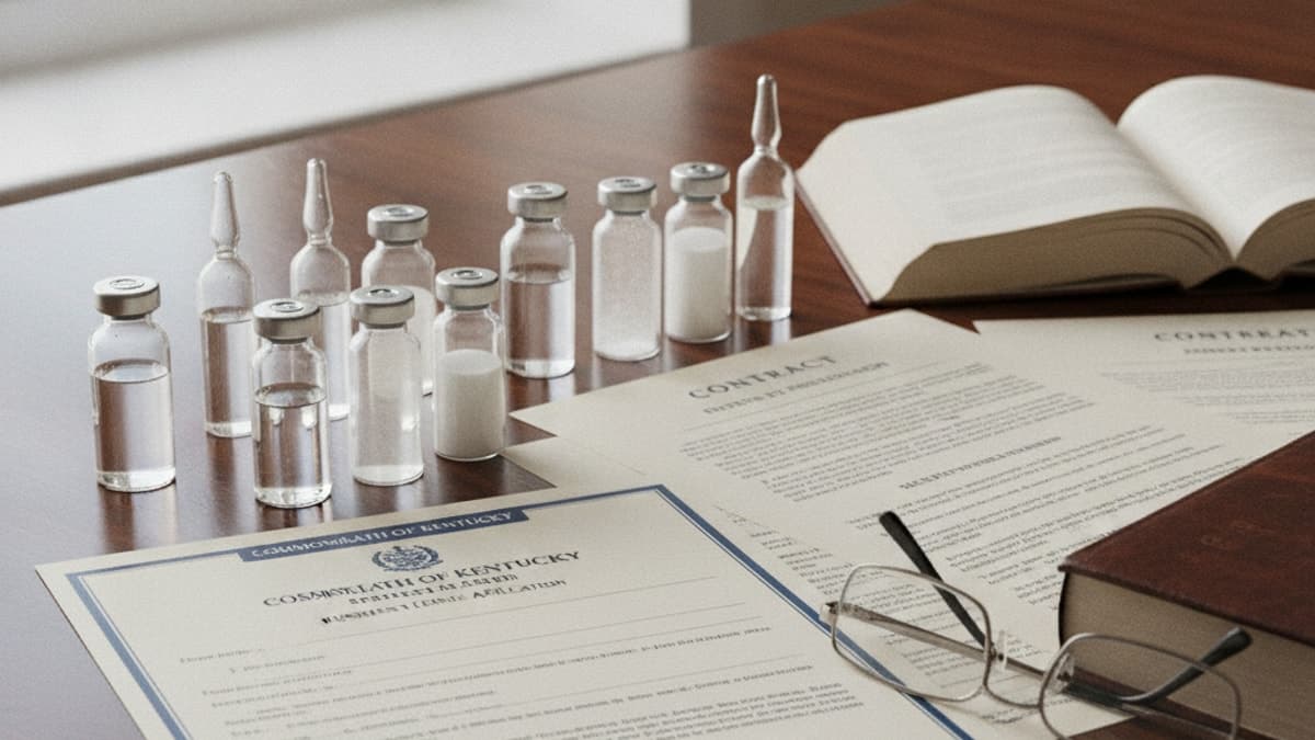 Do You Need a License to Sell Peptides in Kentucky?