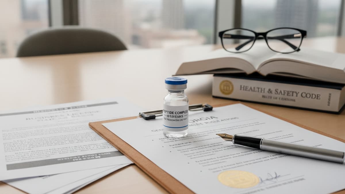 Do You Need a License to Sell Peptides in Georgia?