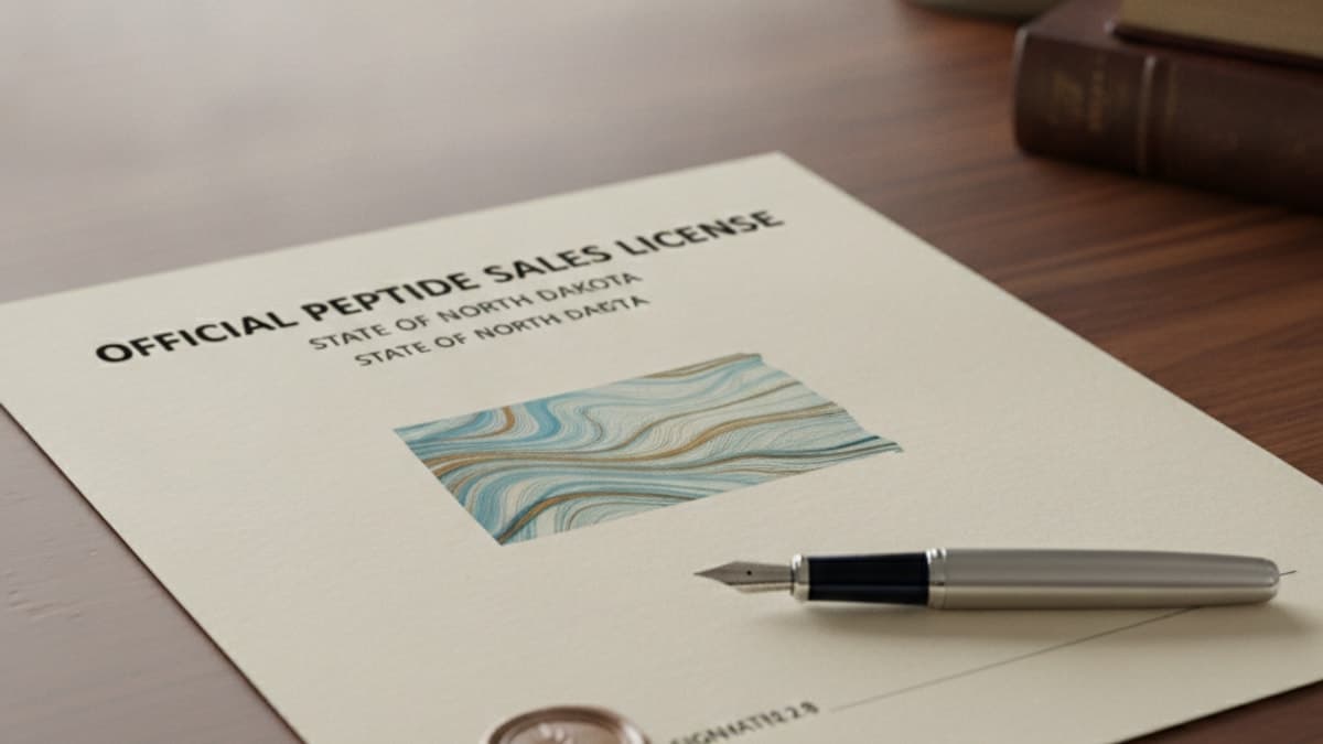 Do You Need a License to Sell Peptides in North Dakota?