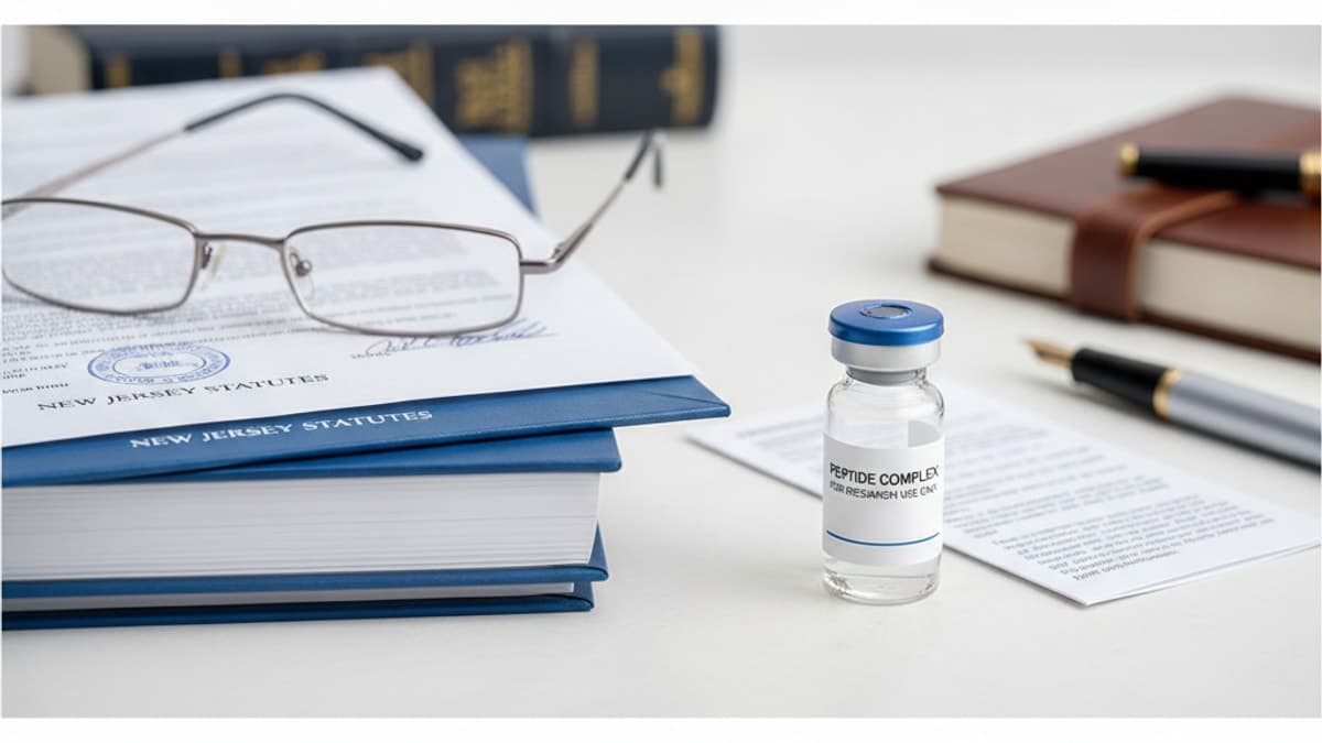 Do You Need a License to Sell Peptides in New Jersey?