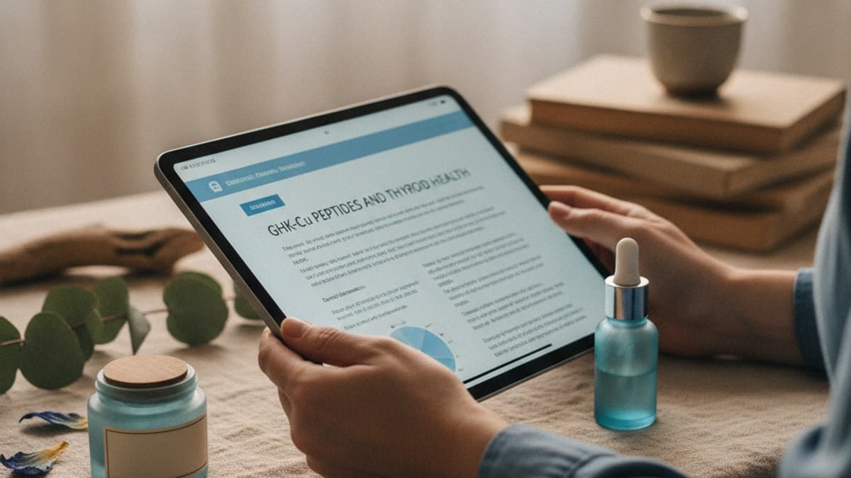 GHK-Cu Cosmetic Research and Thyroid Considerations