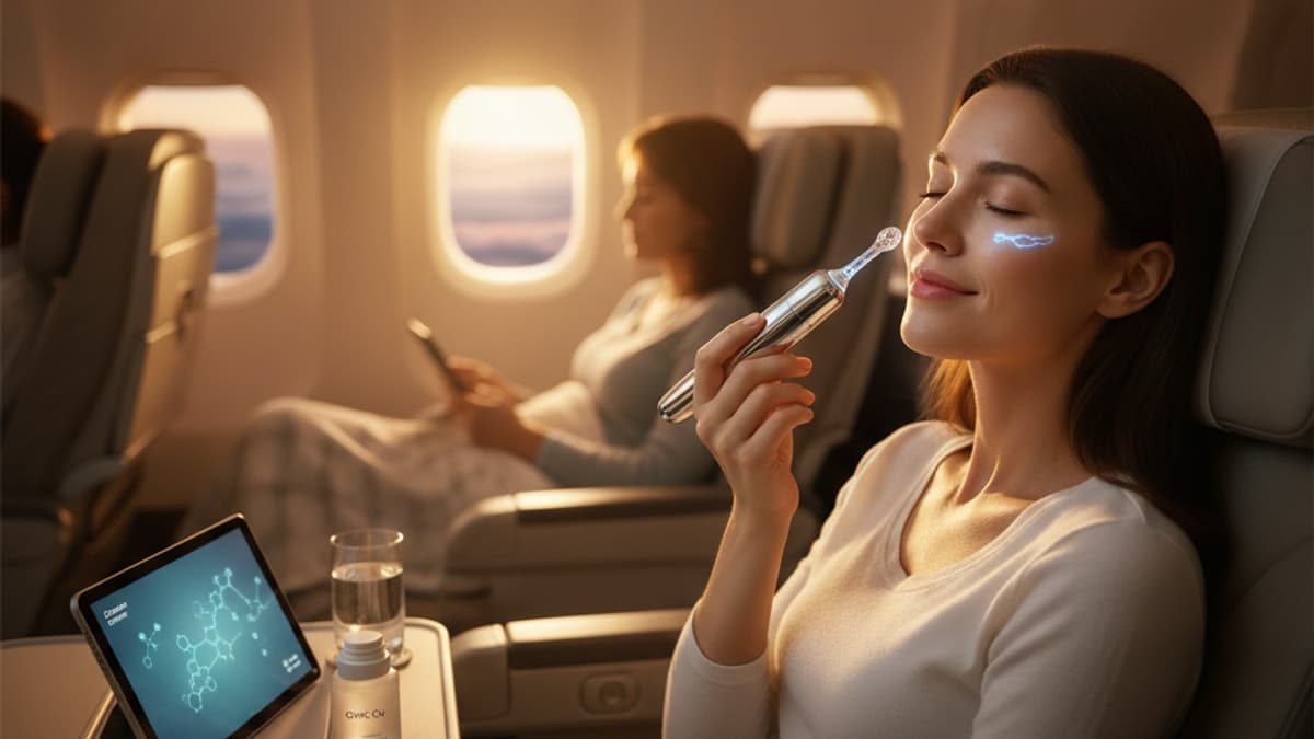 GHK-Cu Cosmetic Research — Long-Distance Flight Notes