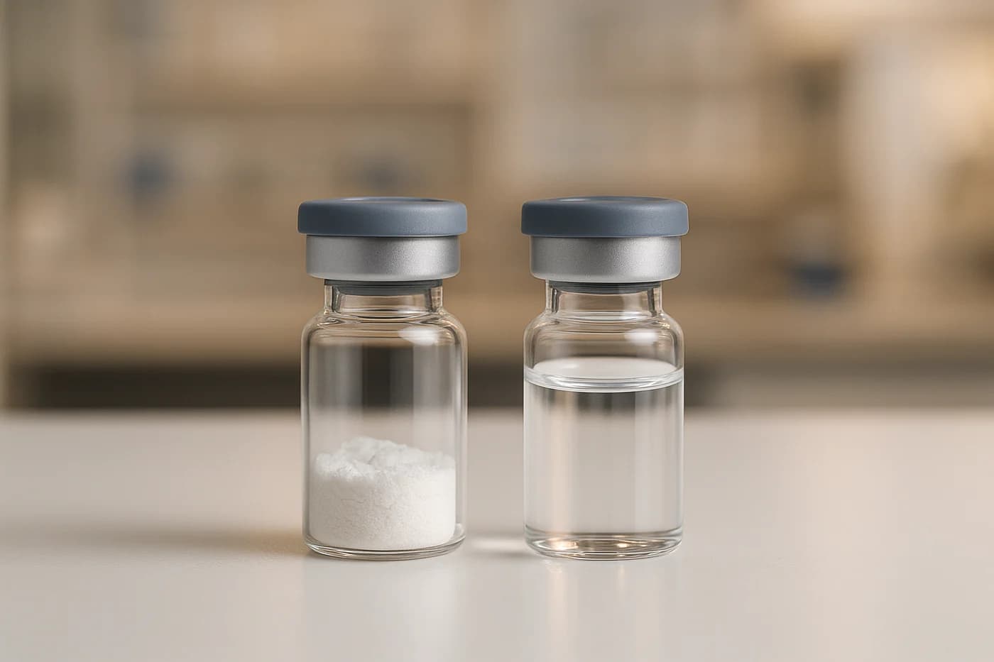 Lyophilized vs Liquid Peptides: Lab Comparison