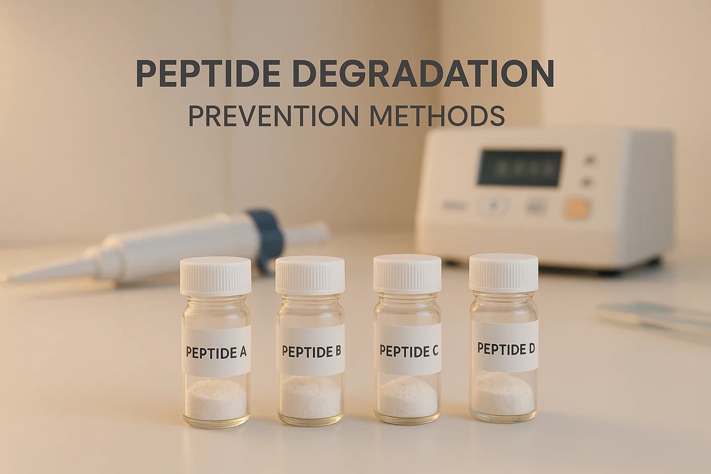Peptide Degradation: Prevention Methods