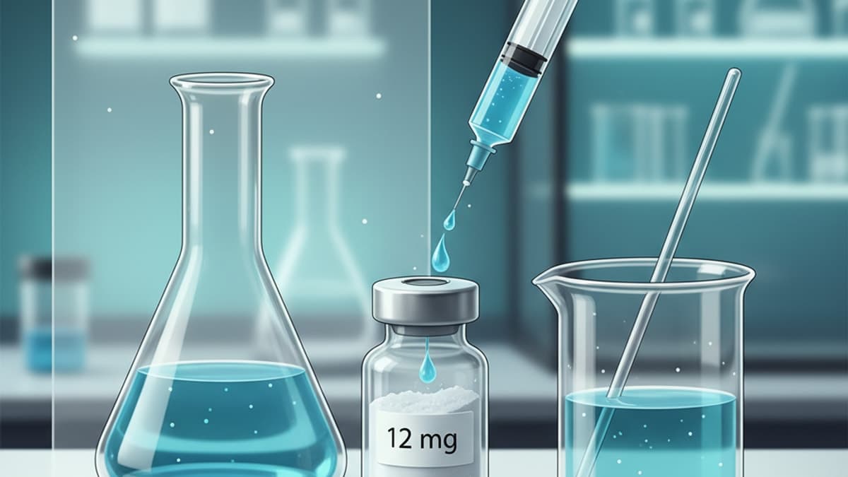 Reconstituting Retatrutide 12 mg: Our Lab’s Expert Process