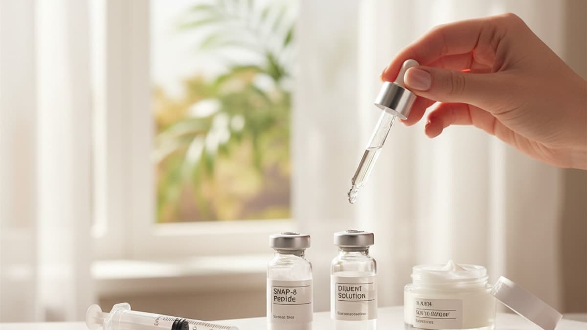 Reconstituting SNAP-8 Peptide: The Real Peptides Protocol