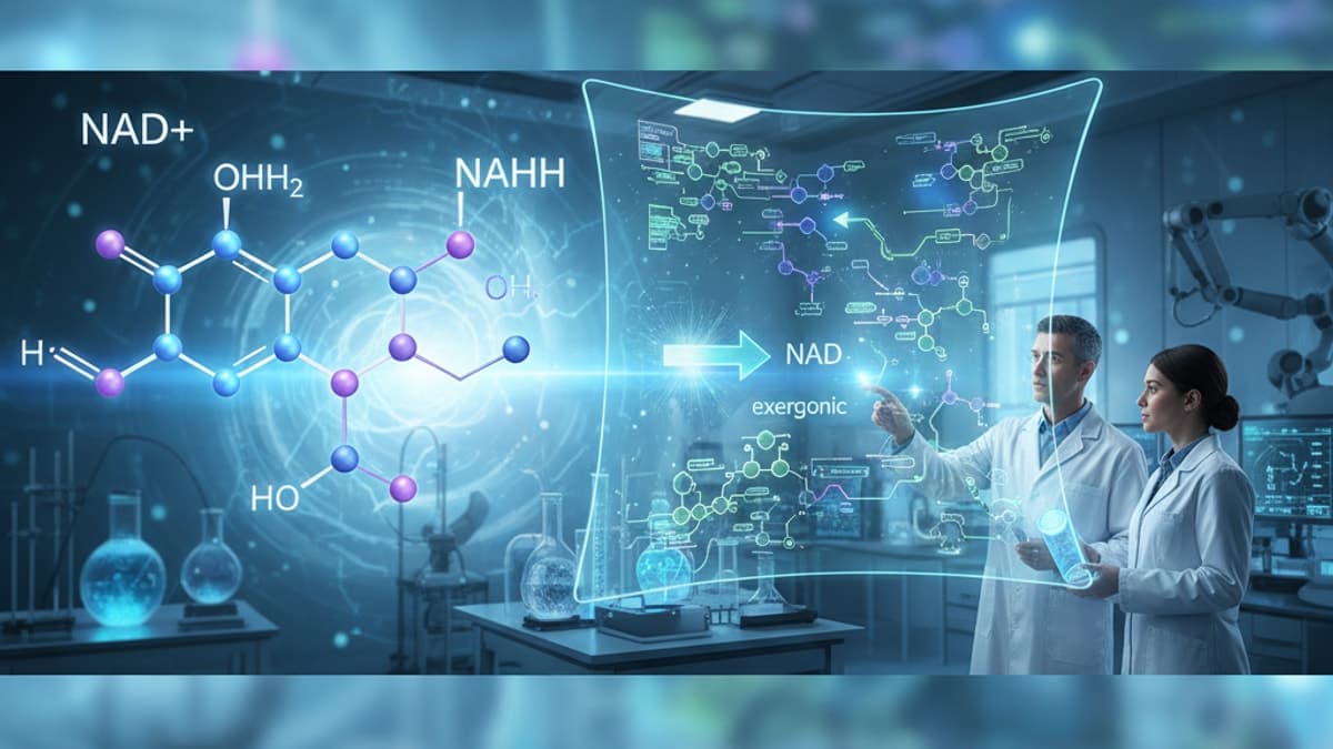 Is NAD+ to NADH Exergonic? The Real Energy Story