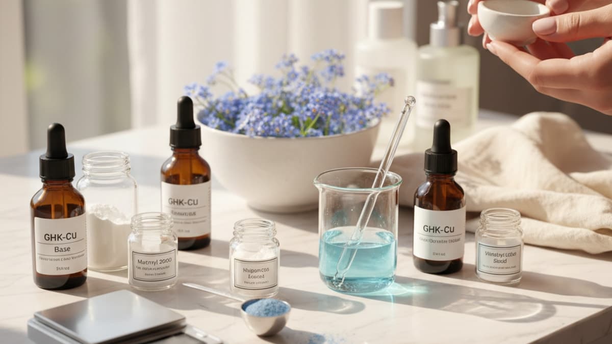 How to Make GHK-Cu Serum: The Professional Lab Protocol