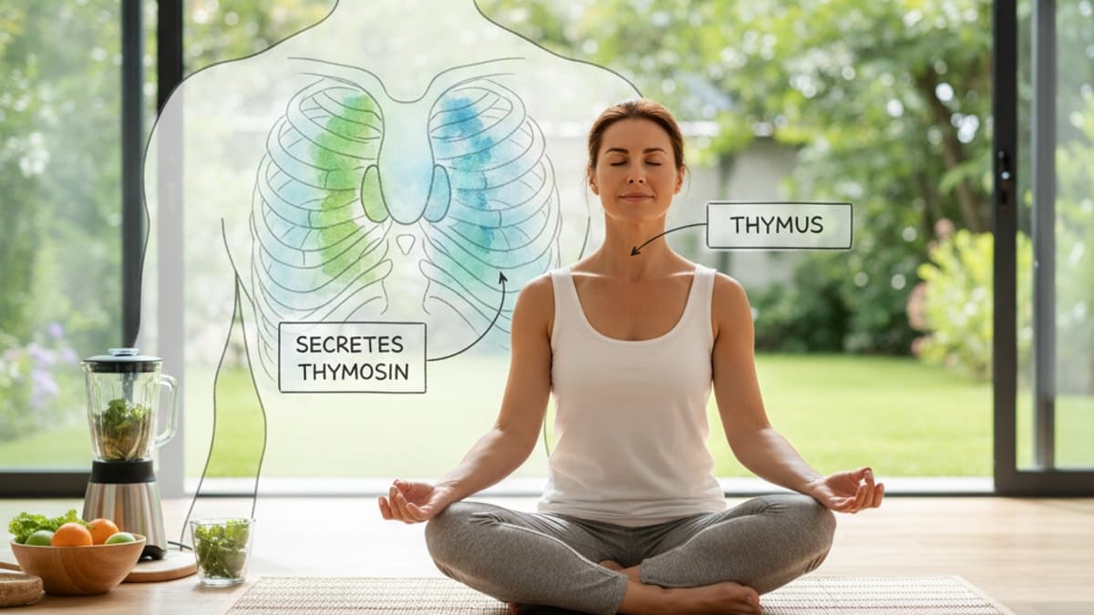 The Surprising Organ That Secretes Thymosin & Fuels Immunity