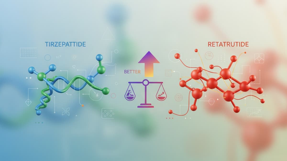Tirzepatide vs. Retatrutide: Which Research Peptide Is Better?