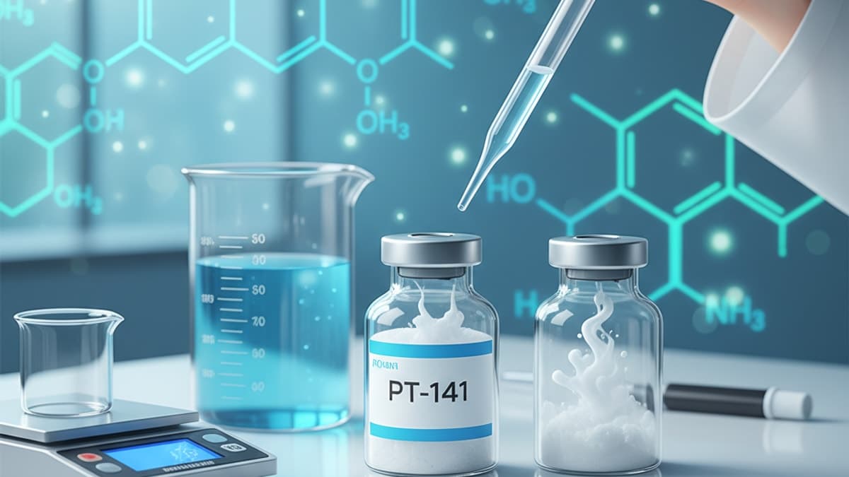 How Much Bacteriostatic Water to Mix with PT-141? A Clear Answer