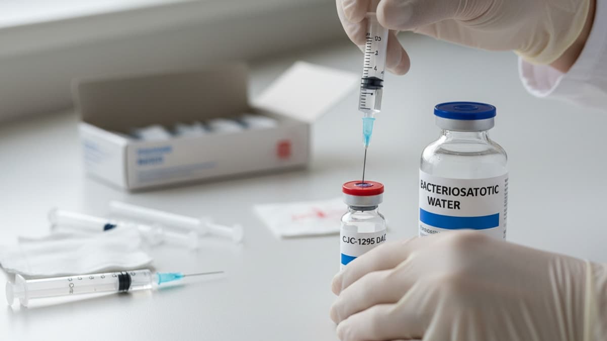 The Right Way to Reconstitute CJC 1295 with DAC for Research
