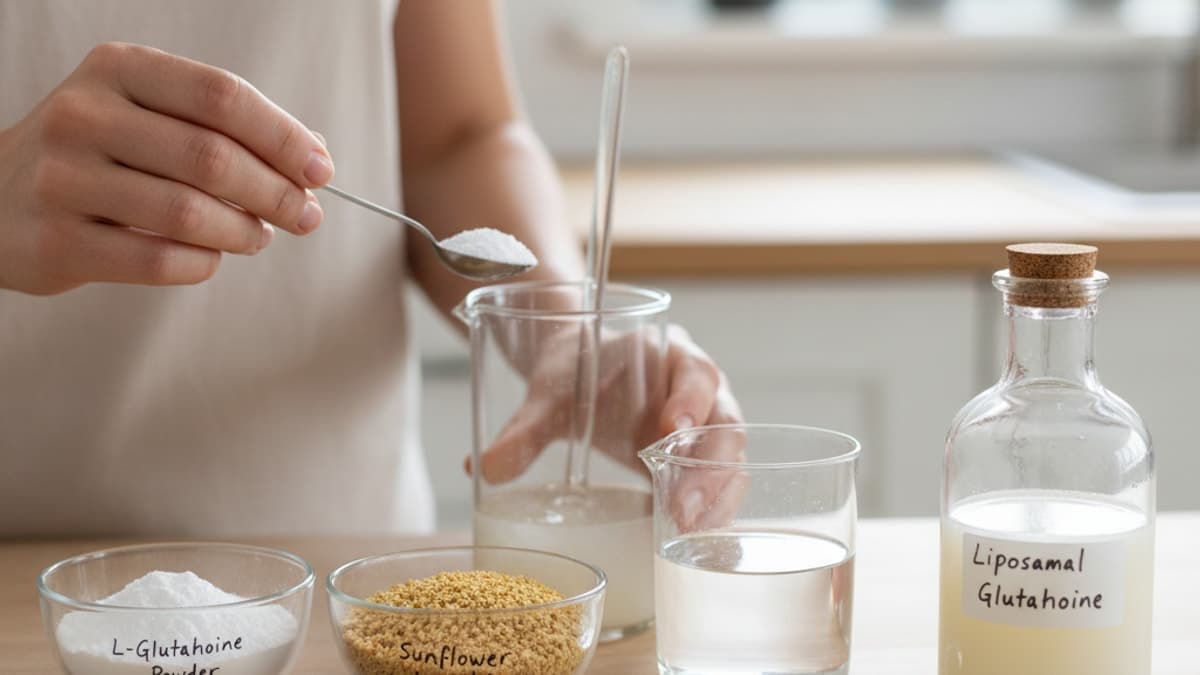 How to Make Liposomal Glutathione: The Real Science