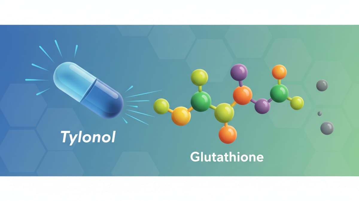 Tylenol and Glutathione: The Unseen Cellular Battle