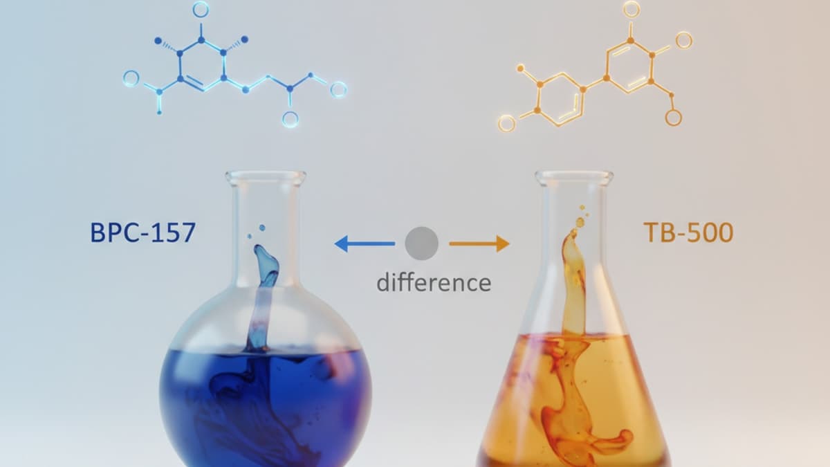 BPC 157 vs TB 500: Which Peptide is Right for Your Research?