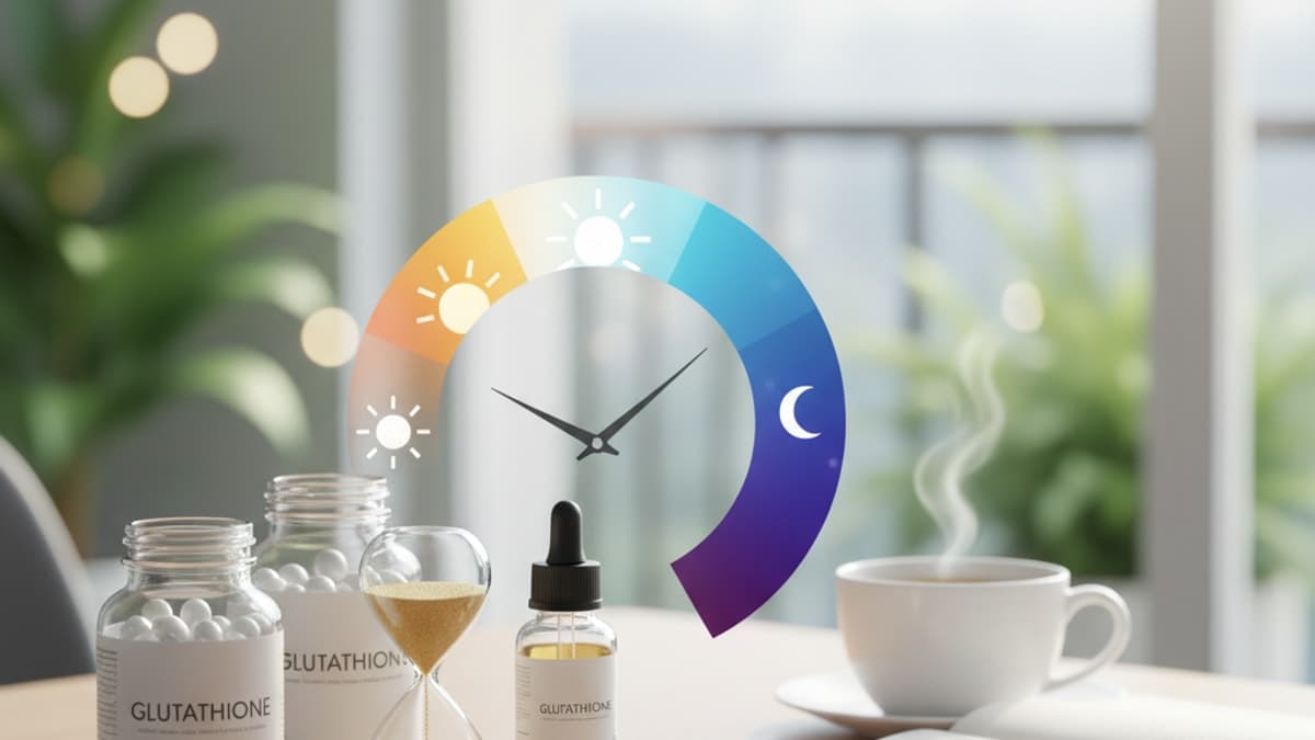 The Best Time to Take Glutathione: A Timing Guide for Results