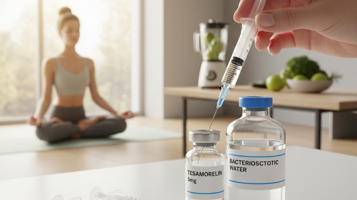 Mixing Tesamorelin: How Much Bac Water for a 5mg Vial?