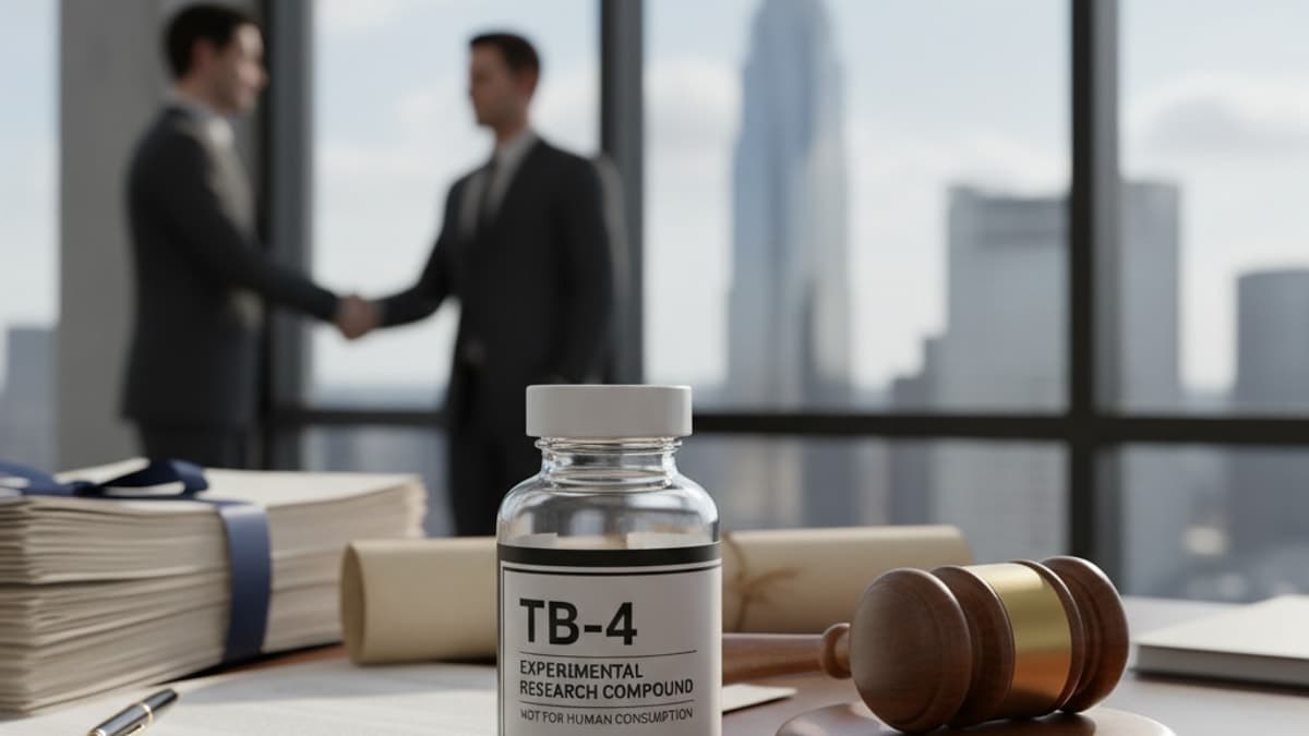 Is TB-4 Legal? Navigating Research Peptide Regulations…