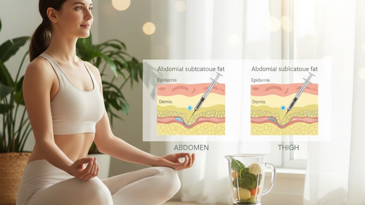 Injection Site & Tirzepatide Absorption: Abdomen vs. Thigh
