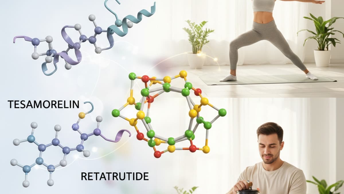 Combining Tesamorelin & Retatrutide: A 2026 Research Perspective