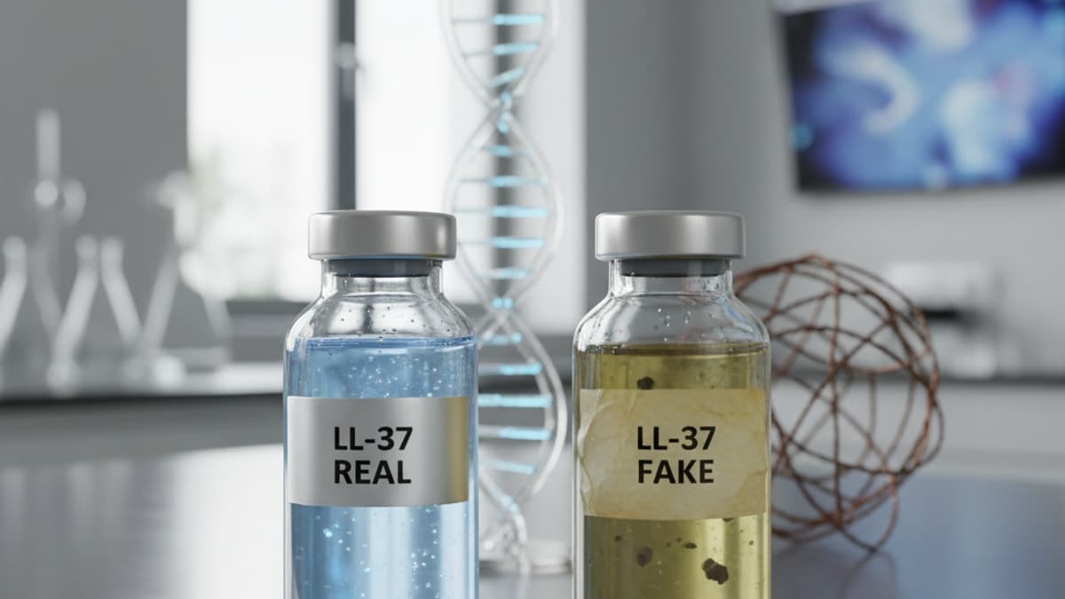 LL-37 Quality: Real vs Fake in 2026 – Your Expert View
