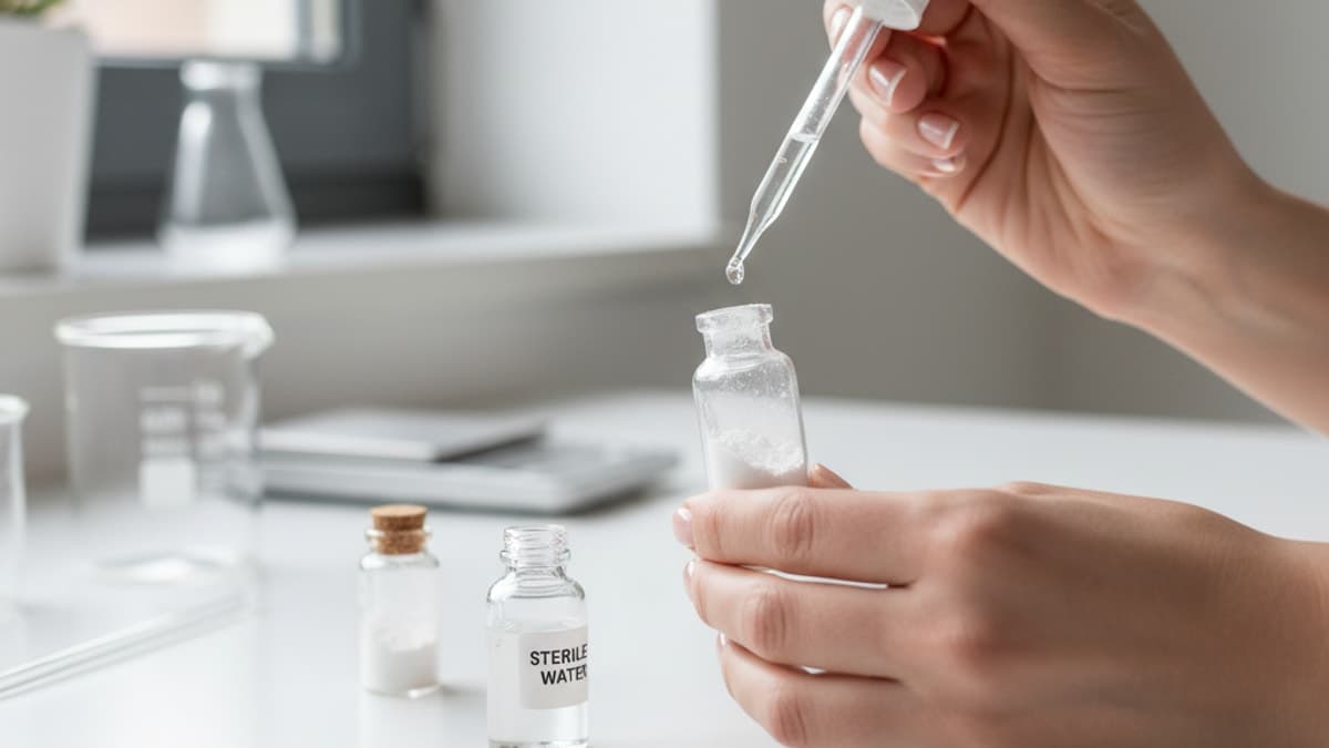 How to Reconstitute Glutathione: A 2026 Lab Guide
