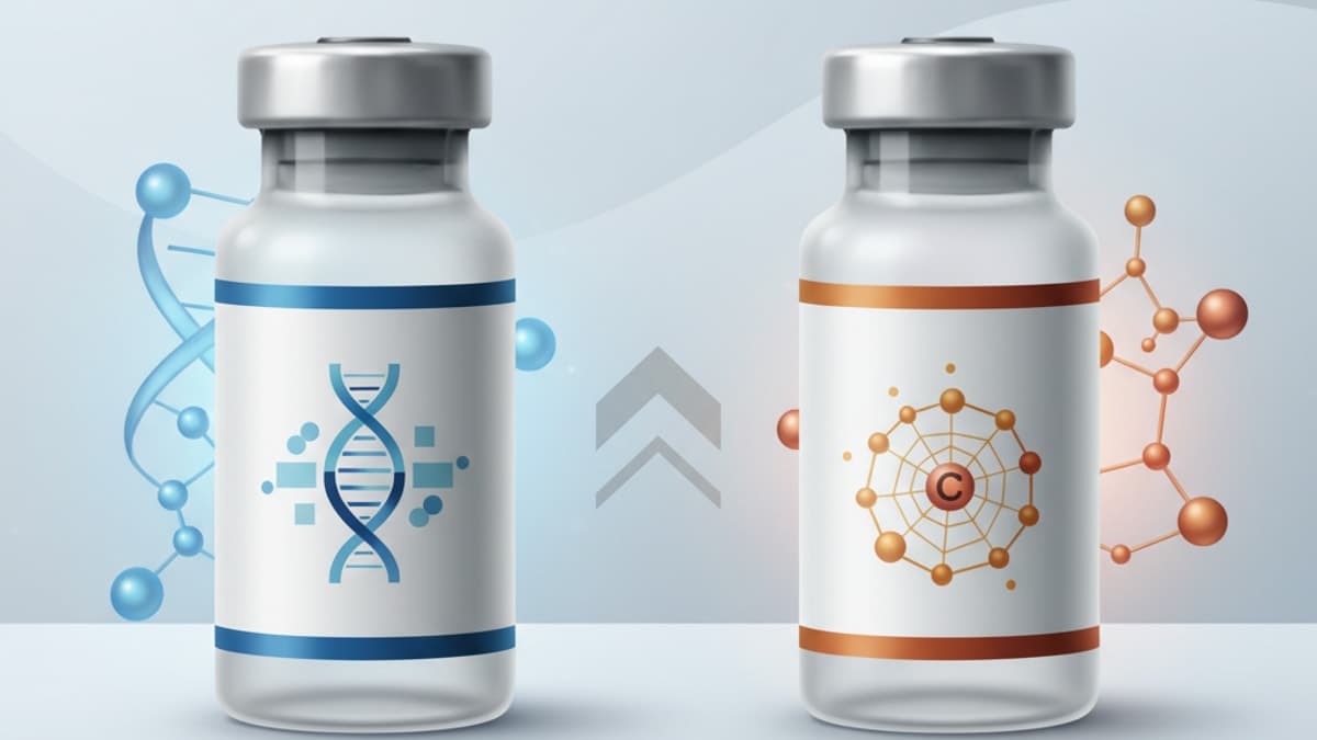 BPC-157 vs GHK-Cu: Which Peptide for Your Study?