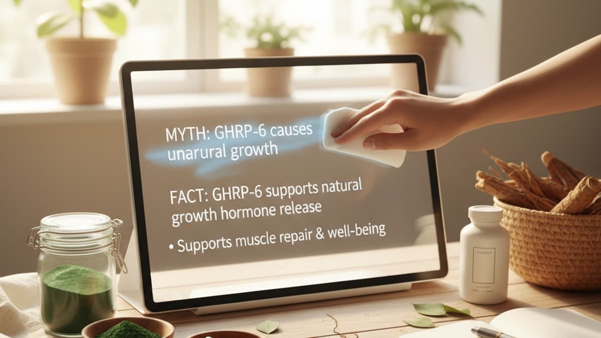 GHRP-6 Acetate Myths Debunked — Real Peptides