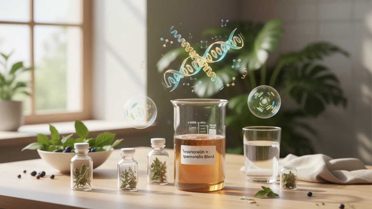 Tesamorelin + Ipamorelin Blend Science Explained
