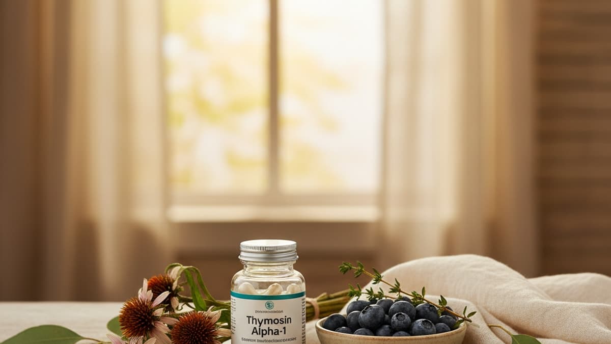 Thymosin Alpha-1 for Infection Defense — Real Peptides