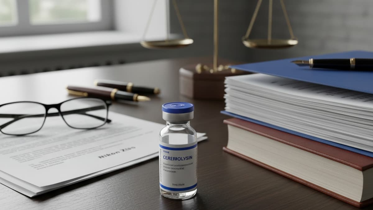 Is Cerebrolysin Legal? (Regulatory Status Explained)