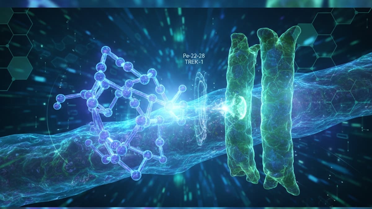 Pe-22-28 TREK-1 Pharmacology — Mechanism & Research