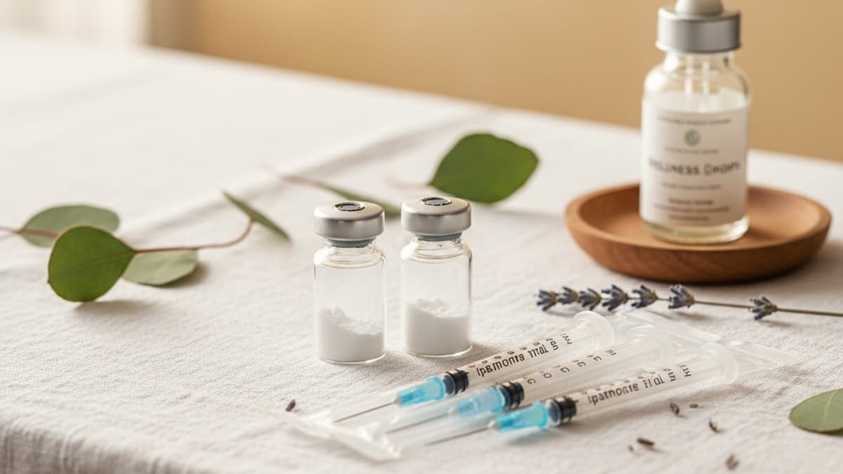 Tesamorelin + Ipamorelin Blend Needles Syringes — Real…