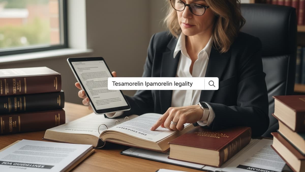 Is Tesamorelin + Ipamorelin Blend Legal? (Regulatory Guide)