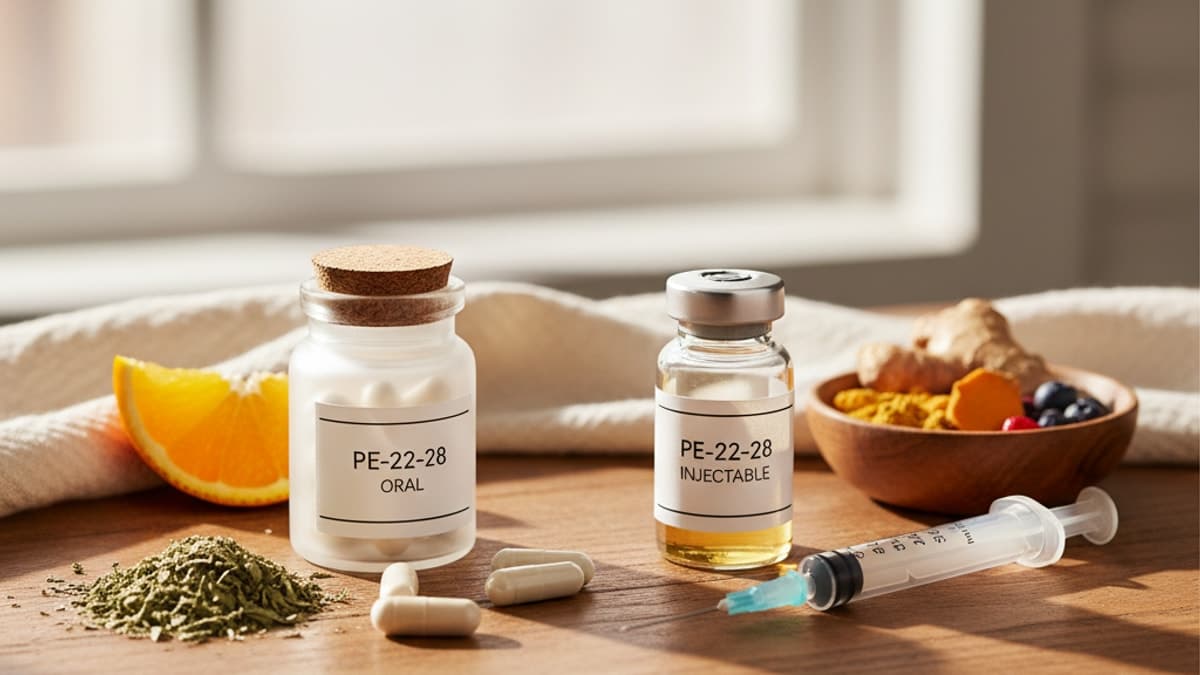 Pe-22-28 Oral vs Injectable — Absorption & Efficacy