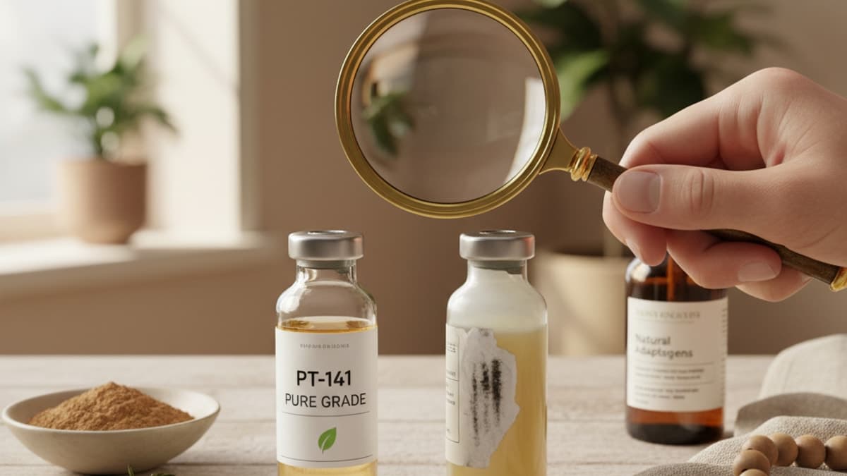 PT-141 Quality Real vs Fake — Research Peptide Guide