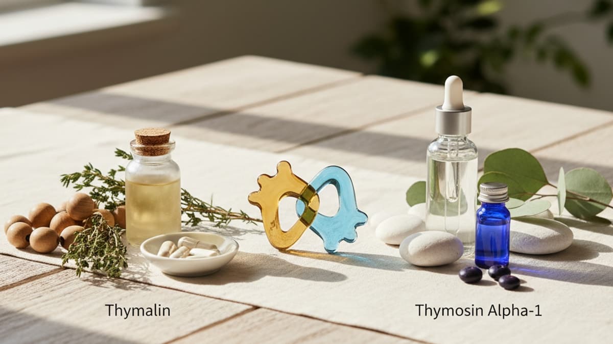 Thymalin vs Thymosin Alpha-1 — Immune Peptides Compared